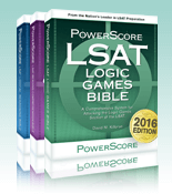 LSAT prep books